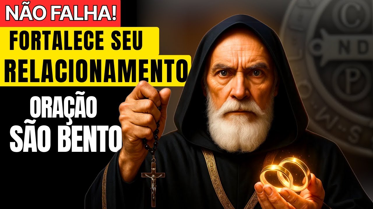 RESTAURE A FELICIDADE NO SEU RELACIONAMENTO COM ESTA ORAÇÃO DE SÃO BENTO