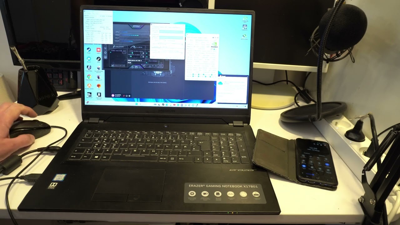 Medion Erazer - jak schłodzić gamingowego laptopa bez rozbierania