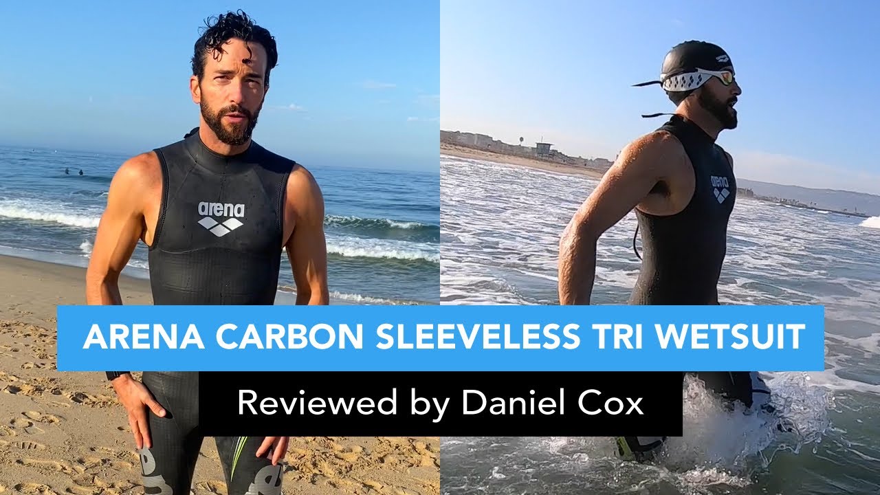 Arena Men's Carbon Sleeveless Tri Wetsuit Reviewed by Daniel Cox - SwimOutlet.com
