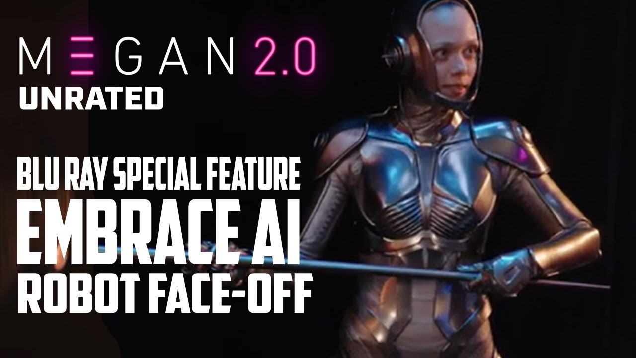 M3GAN 2.0 Без возрастных ограничений (2025) Embrace AI / Face-Off Blu-Ray DVD Специальный материа...