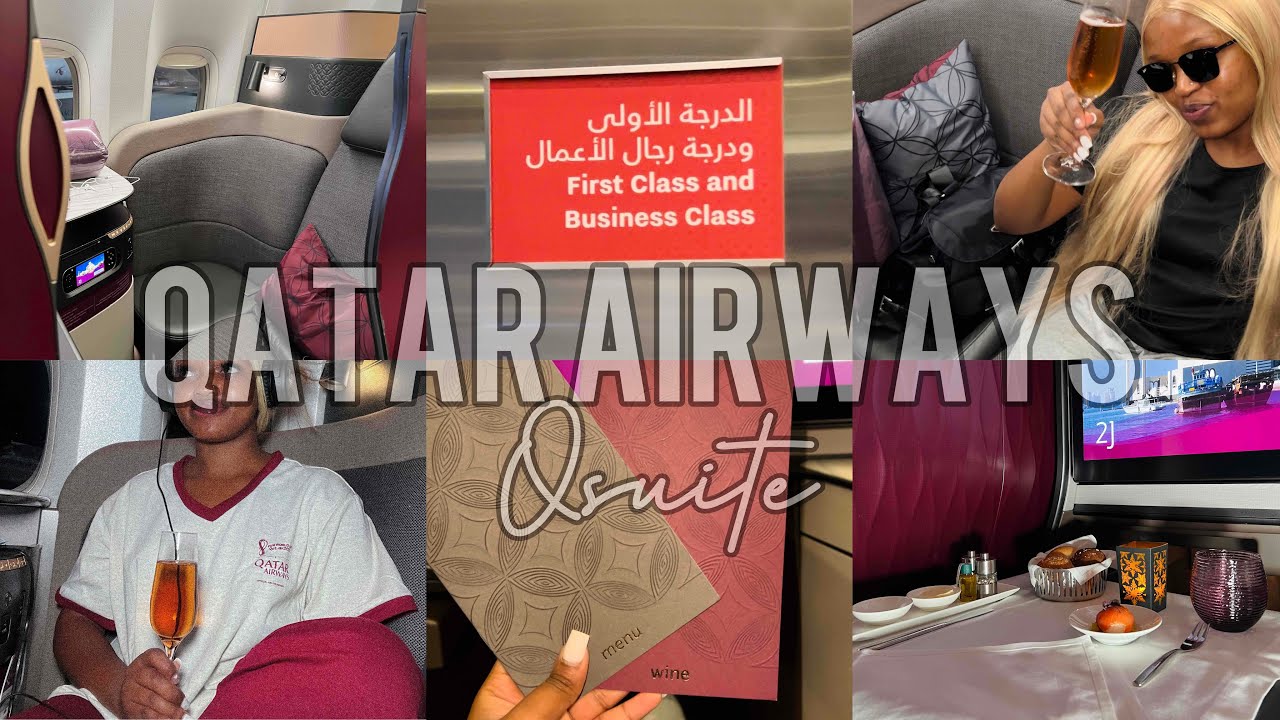 We flew the Qatar Airways Boeing 777-300ER Qsuite from Doha to Cape-town Business Class