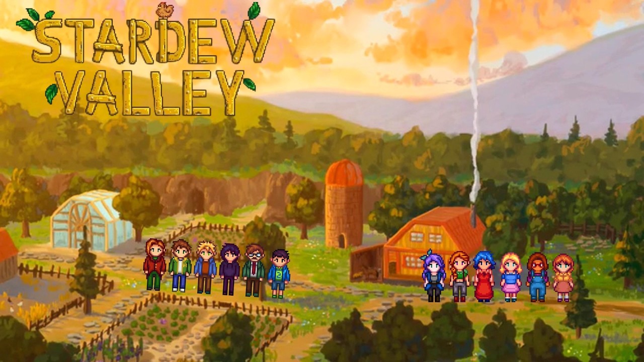 Relaxing Stardew Valley River Ambience for Calm & Focus