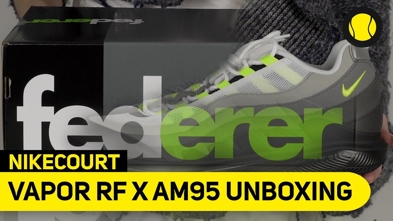 NikeCourt Vapor RF x AM95 NEON | Unboxing | Tennis-Point