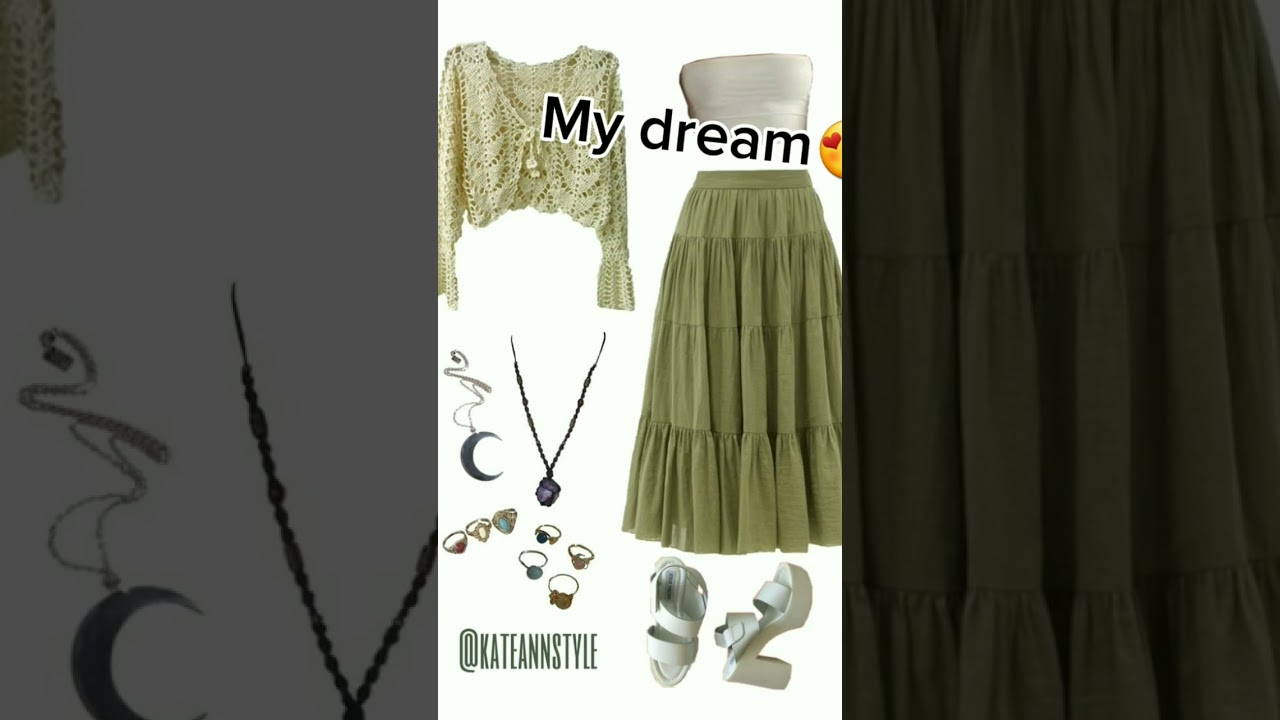 My Dream vs What I have #clothes #clothing #fairycore #fairycoreaesthetic #grunge