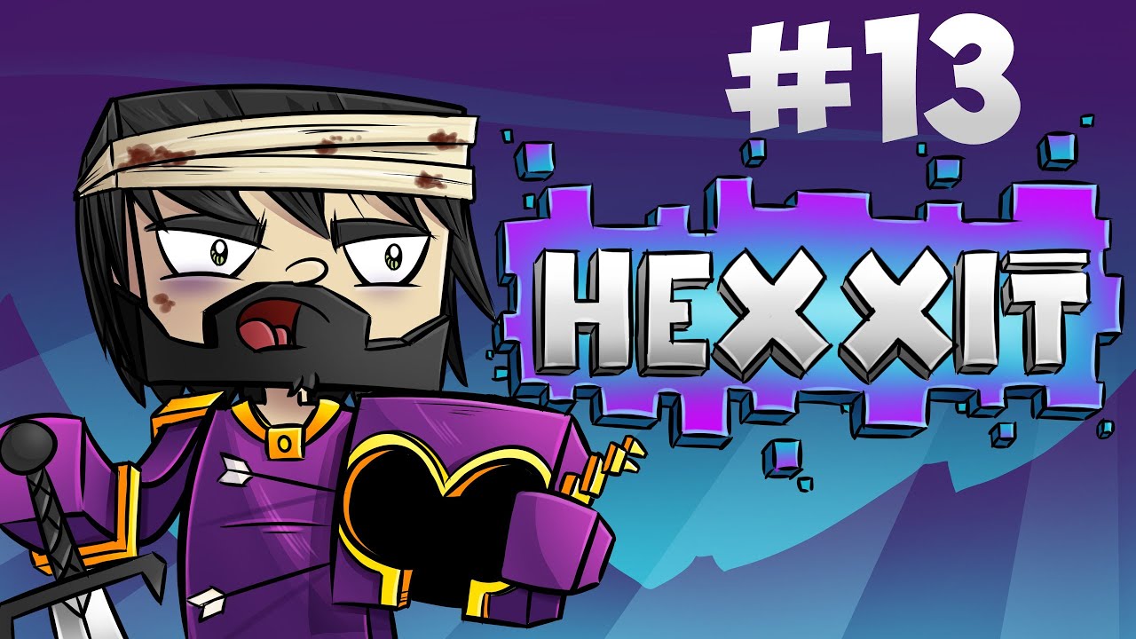 Minecraft : Hexxit w/ Thinknoodles - Ep 13 - Conquering The Pyramid
