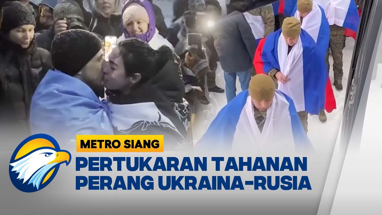 Rusia Ukraina Kembali Tukar Tahanan Perang - [Metro Siang]