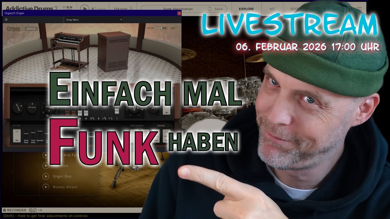 Livestream: Funksongs in Ableton Live
