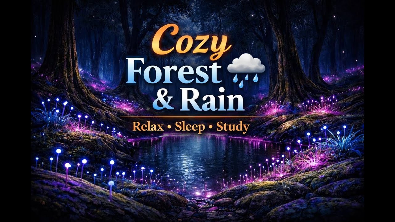 Deep Forest Rain Sounds 🌧️ | Relax & Sleep