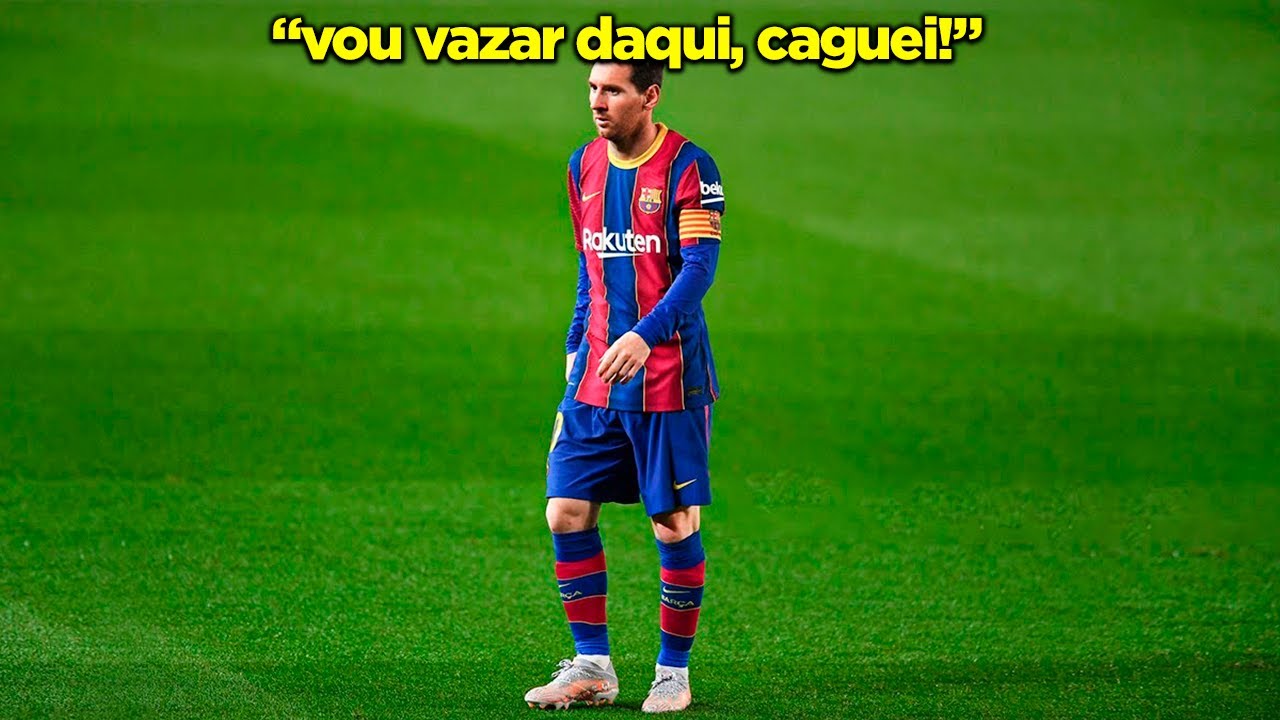 ERA A ÚLTIMA TEMPORADA DELE E NINGUÉM SABIA!! O ÚLTIMO ANO DE MESSI NO BARCELONA!!