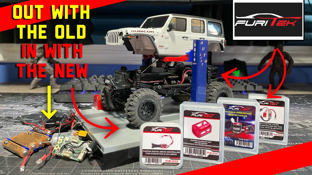 Furitek Kyosho Upgrade & Conversion! //New Furitek upgrades for the Kyosho Mini-z 4x4//