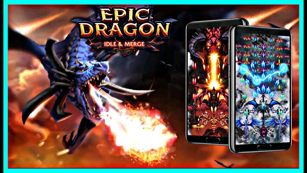 Dragon Epic - ldle & Merge - Arcade shooting game / Game Play / IOS / Android