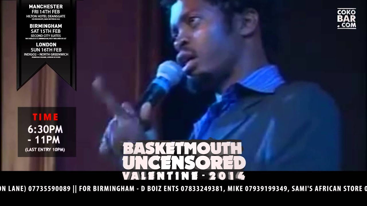 BASKETMOUTH - 2 THINGS INVOLVED - BASKETMOUTH UNCENSORED (Valentine Special)