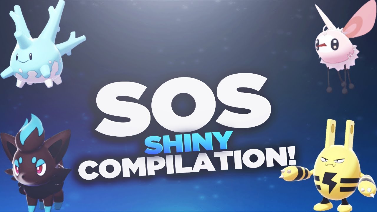 POKEMON SHINY SOS COMPILIATON! SHINY POKEMON REACTION MINI MONTAGE!