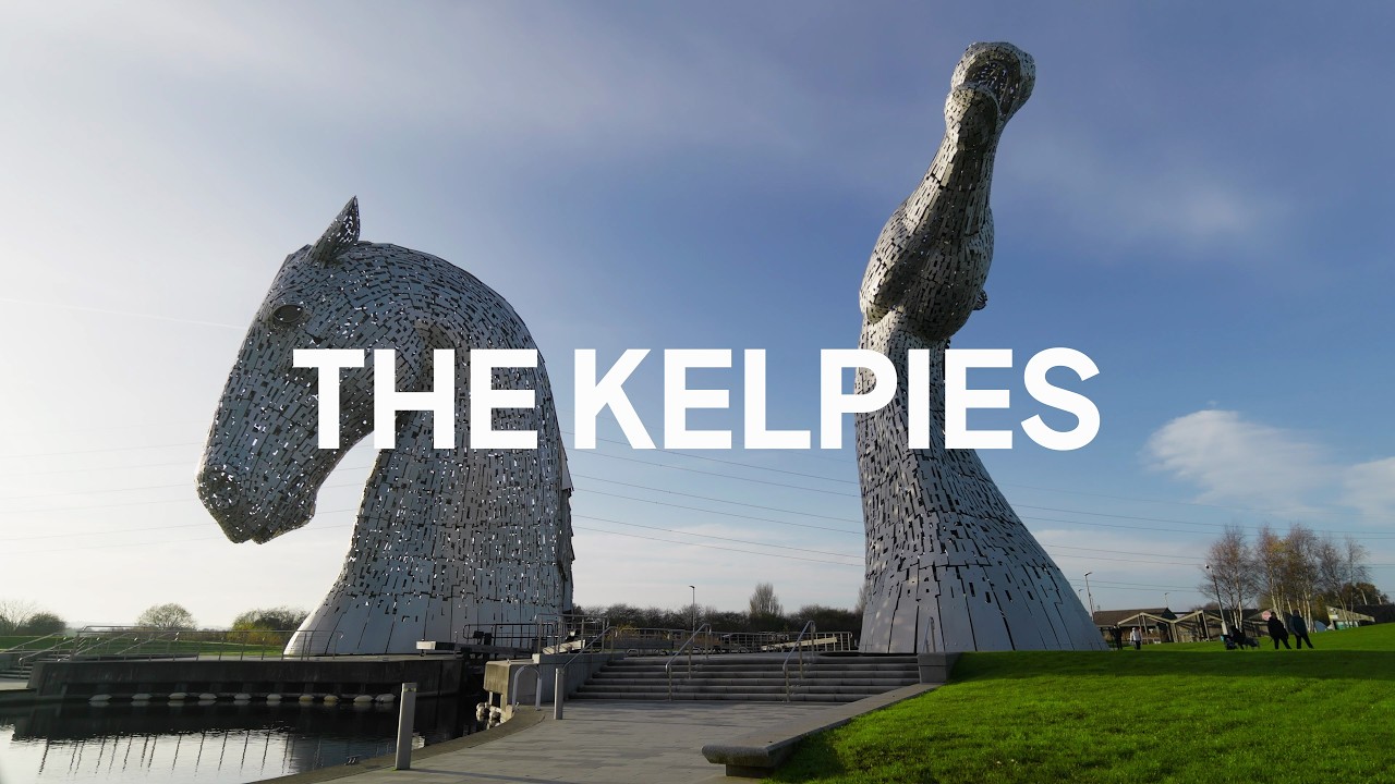 Lighting Up The Kelpies