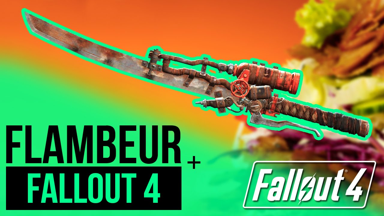 Fallout 4 - Le flambeur ou Shish Kebab - Arme rare [FR]