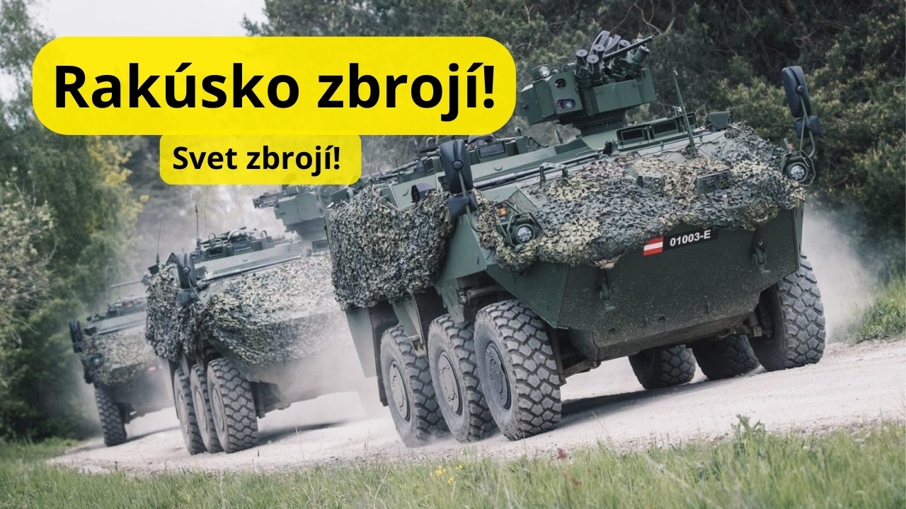 Rakúsko zbrojí! Nová vojenská technika v krajine valčíku a špiónov 🕵️. Svet zbrojí!