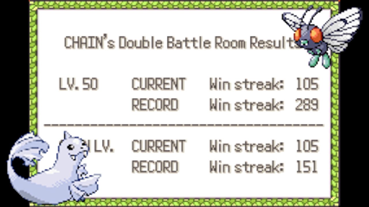 Butterfree vs Dewgong which streak will go down first?