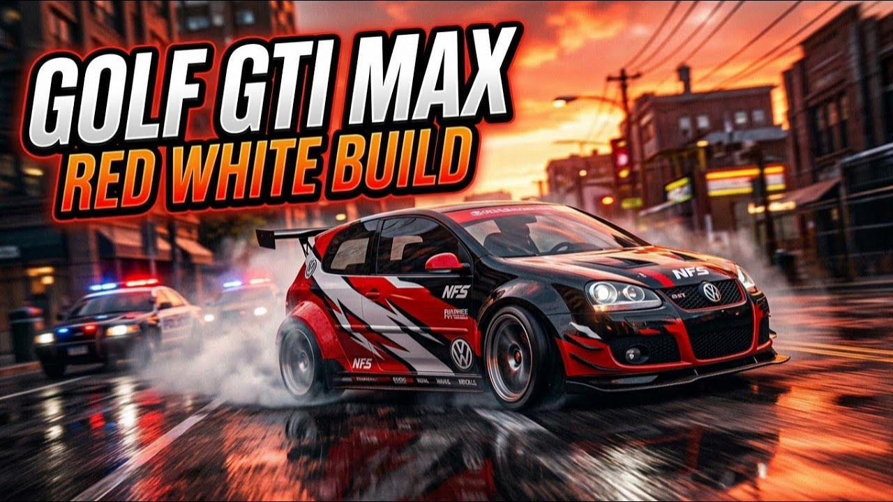 🔴 LIVE | Red & White Golf GTI Max Dominating NFSMW