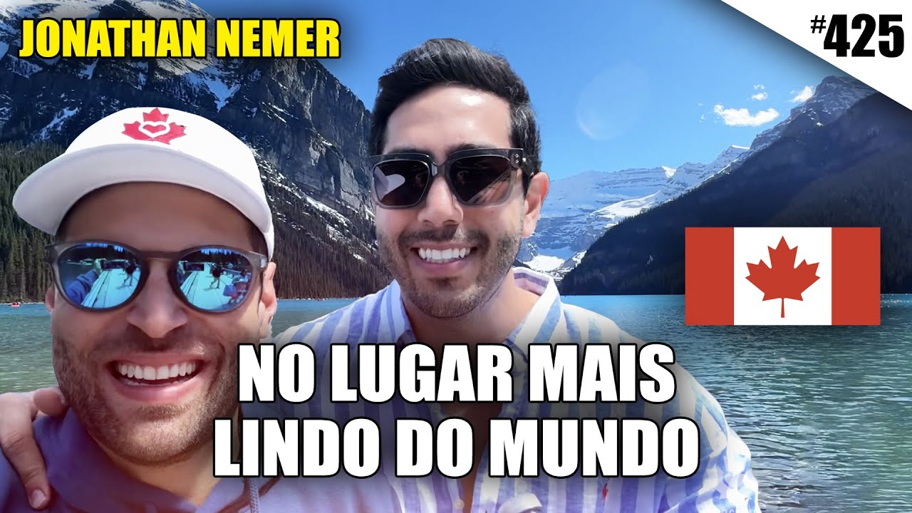 BEM-VINDO ao LUGAR MAIS LINDO do MUNDO Jonathan Nemer - Alberta - Canadá! Montanhas Rochosas #425