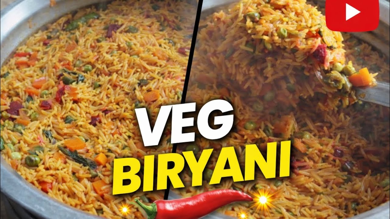 Veg biriyani #vegetable biriyani # rina vlogs