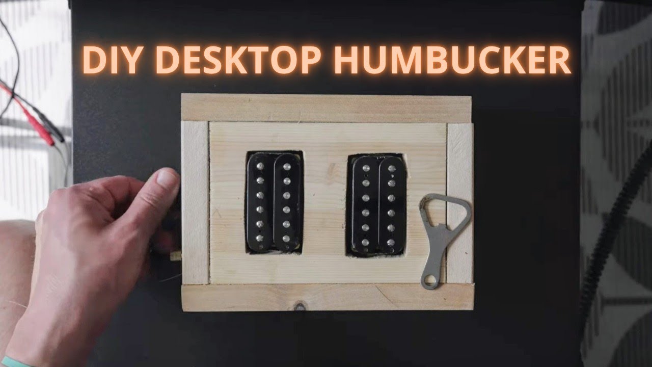 DIY Stereo Desktop Humbucker