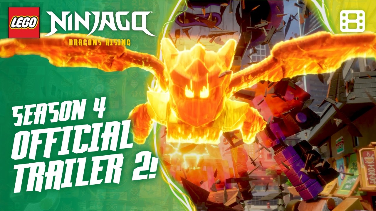 🚨 ⚡️ NEW: Dragons Rising Season 4 Official Trailer 2 | LEGO NINJAGO: Dragons Rising