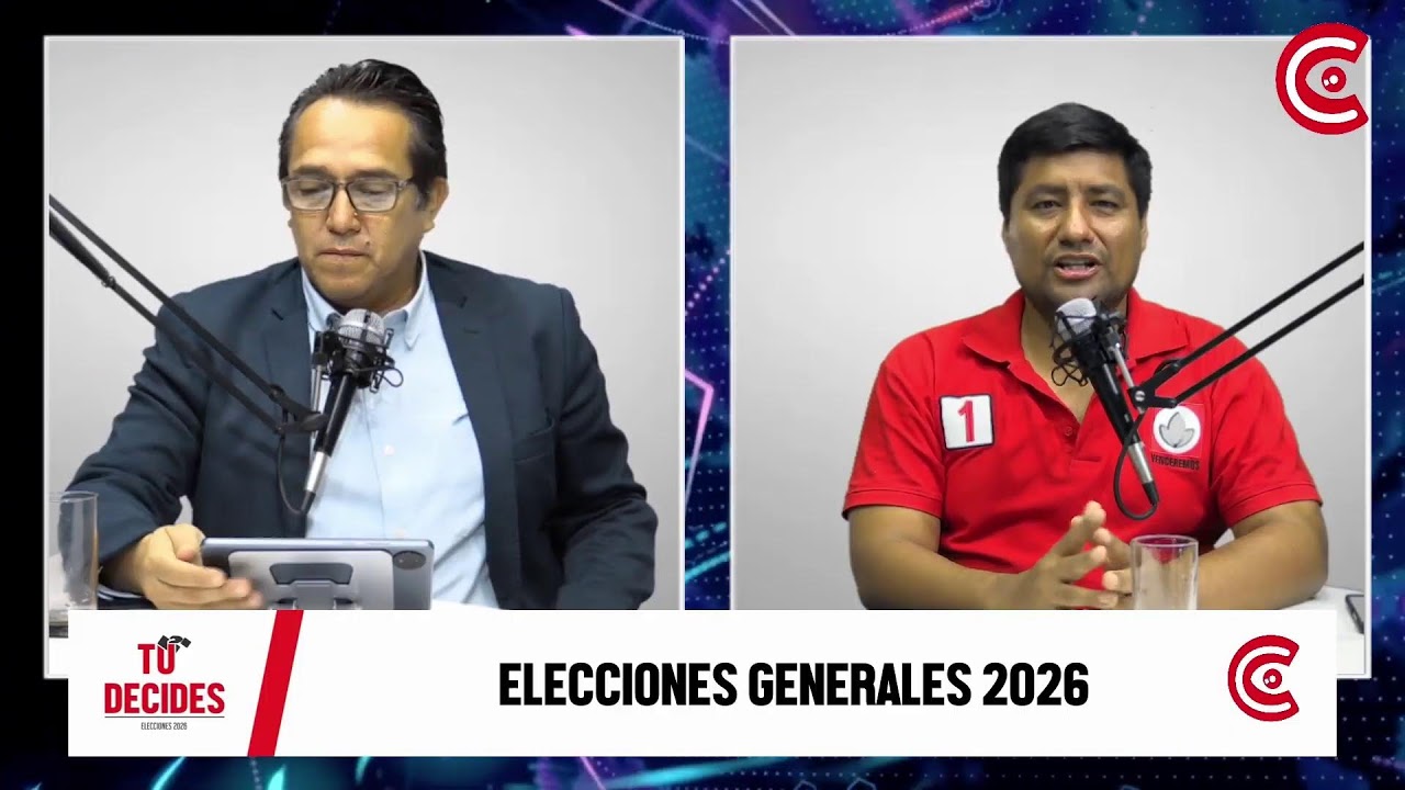 TÚ DECIDES - ELECCIONES GENERALES 2026