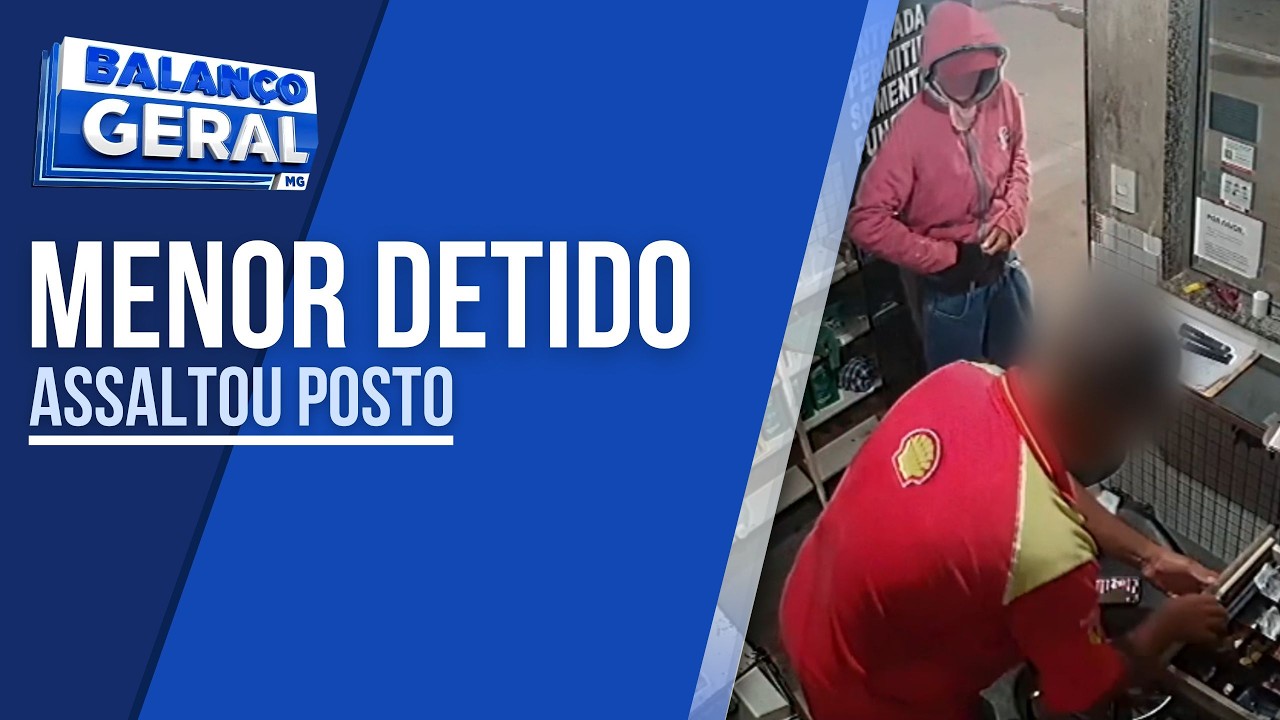 ROUBO EM ALPINÓPOLIS: ADOLESCENTE É DETIDO E MATERIAL RECUPERADO