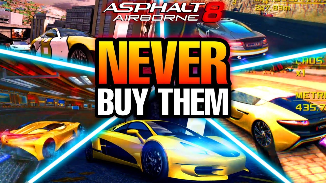 ASPHALT 8: ХУДШИЕ МАШИНЫ, КОТОРЫЕ ВАМ *НИКОГДА* НЕ СТОИТ брать! | Asphalt 8: Худшие машины после ...