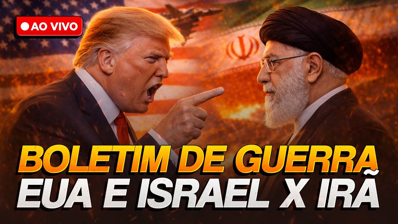 🔥 URGENTE: Conflito EUA x Irã cobertura AO VIVO