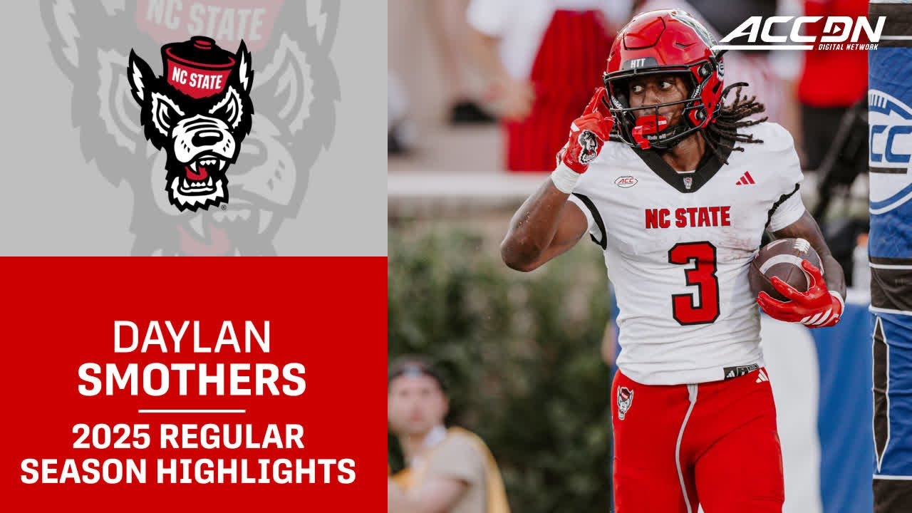 Hollywood Smothers 2025 Regular Season Highlights | NC State Running Back