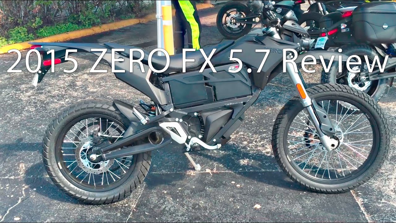 2015 Zero FX ZF57 Motorcycle Review