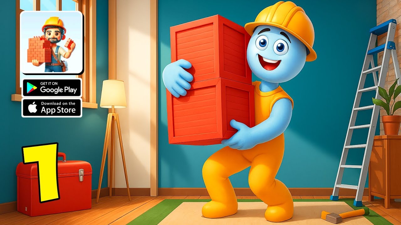 Mansion Constructor - Gameplay Walkthrough Part 1 - House Constructor City Builder (iOS, Android)