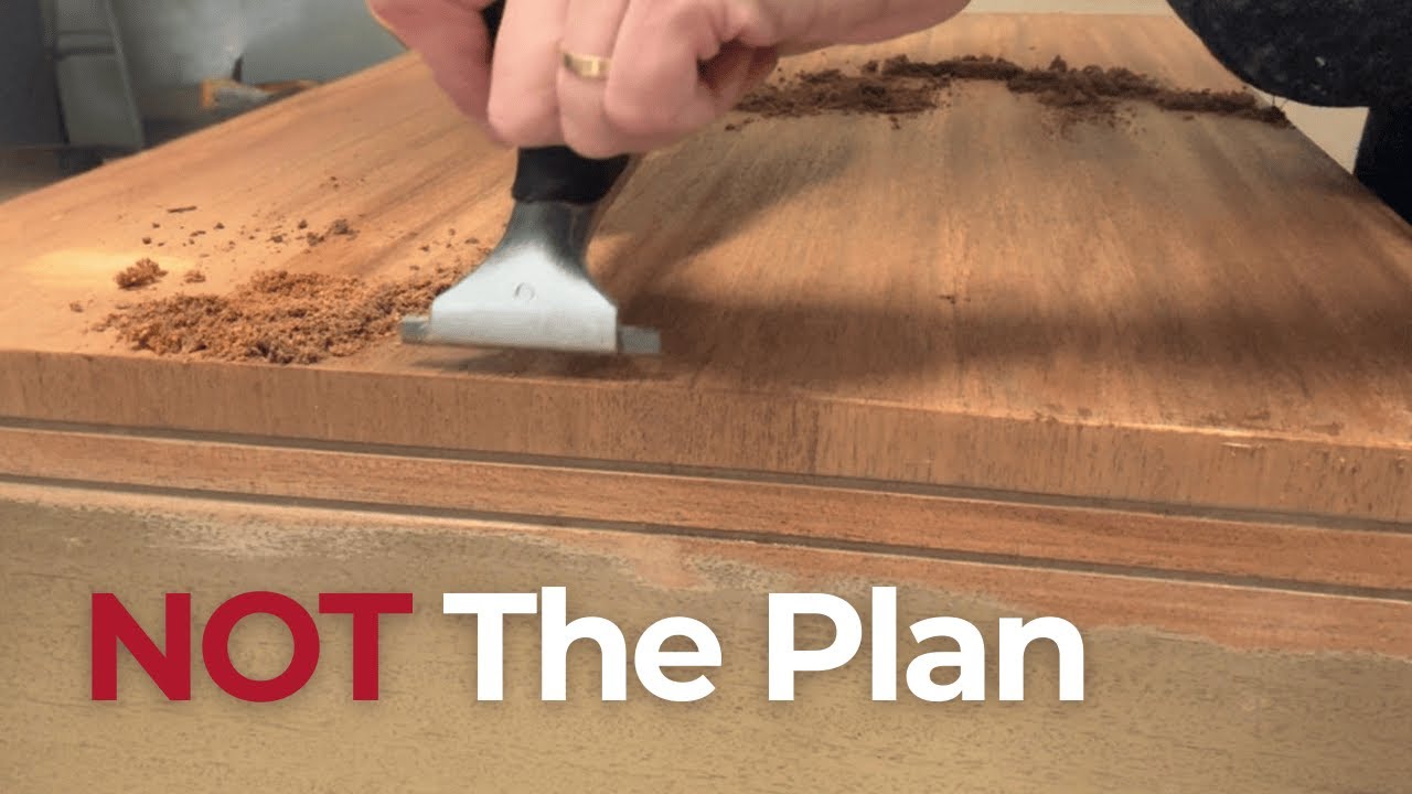 Vintage Furniture Makeover | When You Have to Pivot
