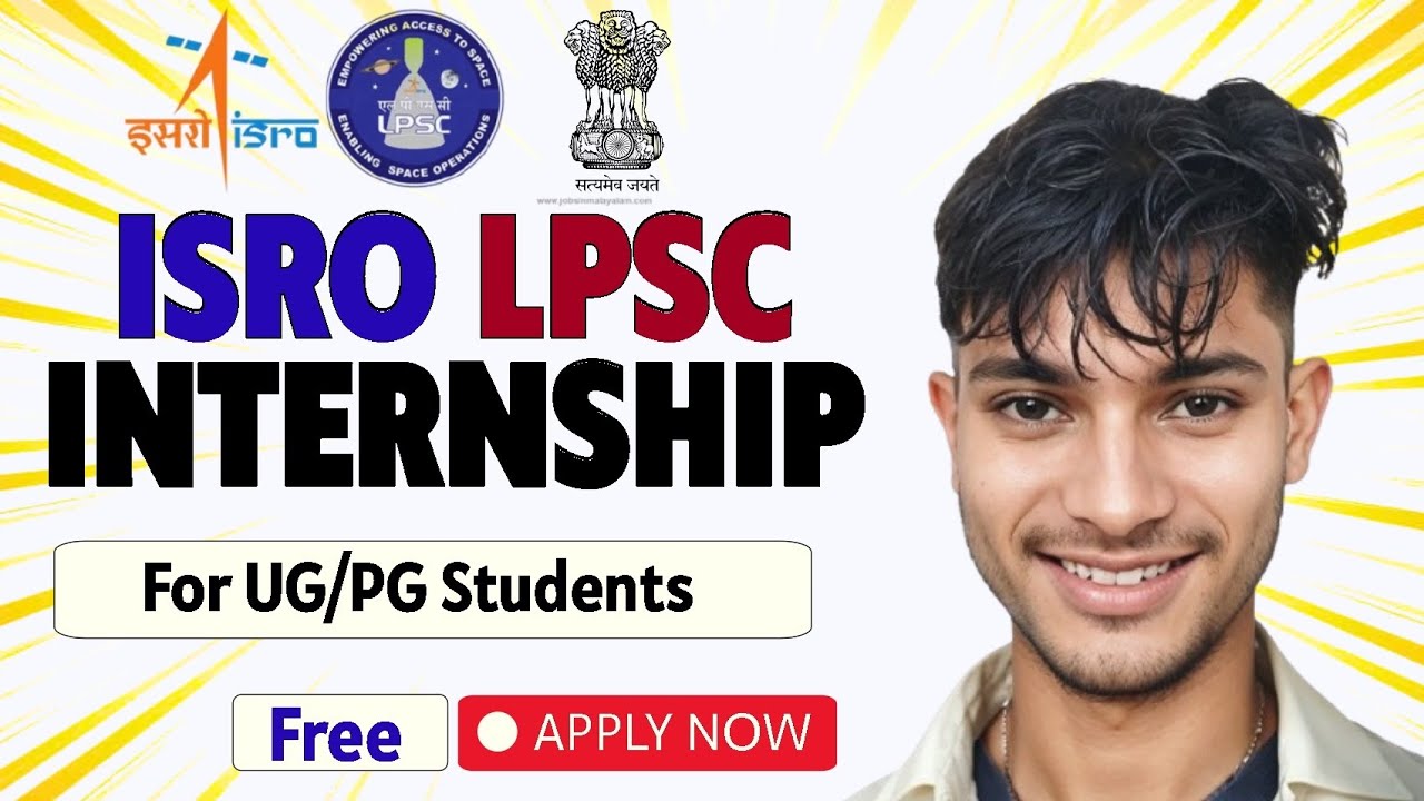🚀 LPSC ISRO Internship 2025 | Eligibility, Duration, How to Apply 🔥👩&zwj;💻👨&zwj;💻 #isro2025