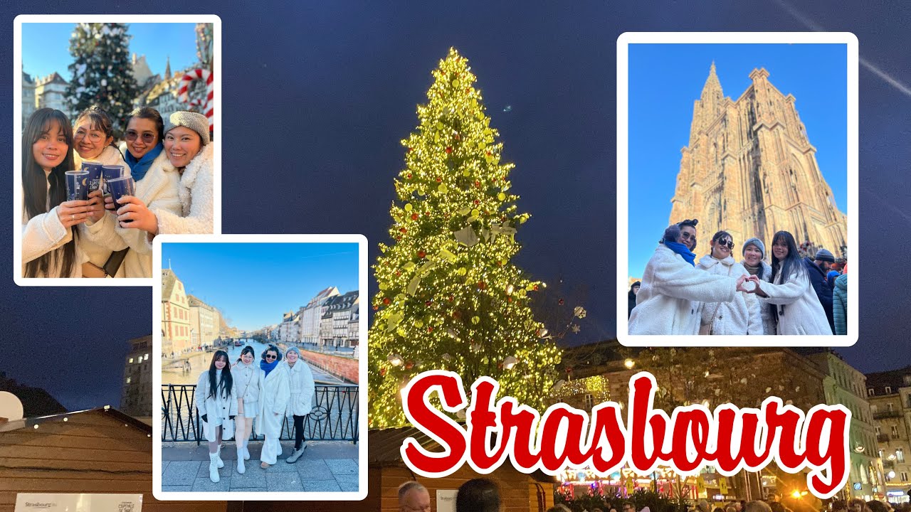 ✨🎄Волшебное Рождество в Страсбурге, Франция | Рождественская столица | Пешеходная экскурсия | Фил...