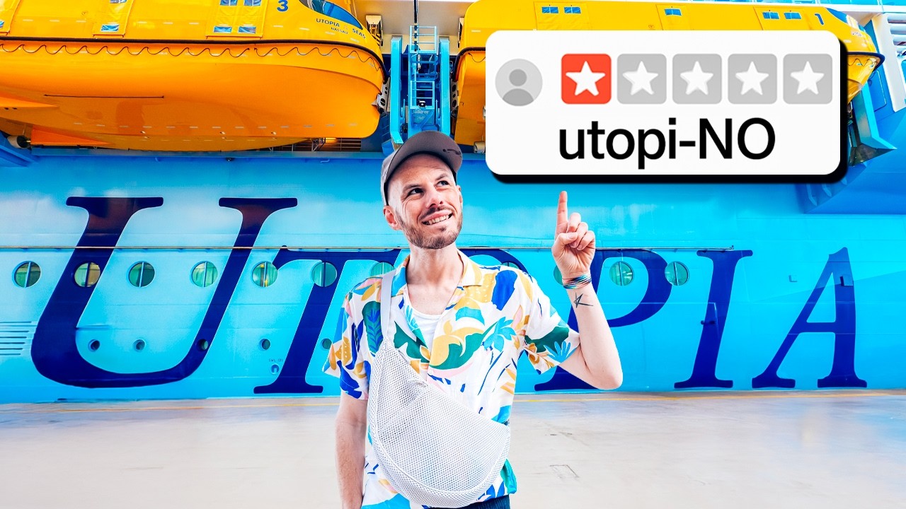 Посадка на Royal Caribbean Utopia of the Seas — ОГРОМНЫЙ корабль с одной большой проблемой