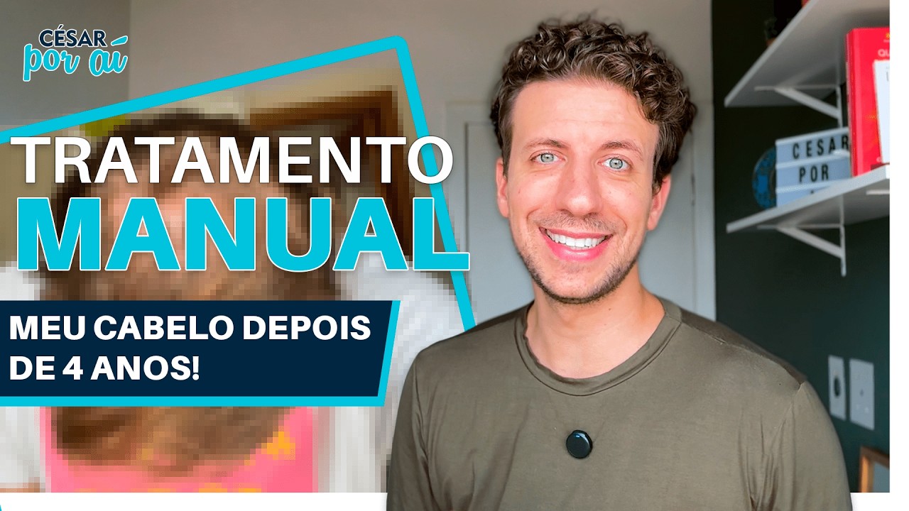 MANUAL TRATAMENTO CAPILAR FUNCIONA? MEU ANTES e DEPOIS de 4 ANOS USANDO os PRODUTOS + CUPOM DESCONTO