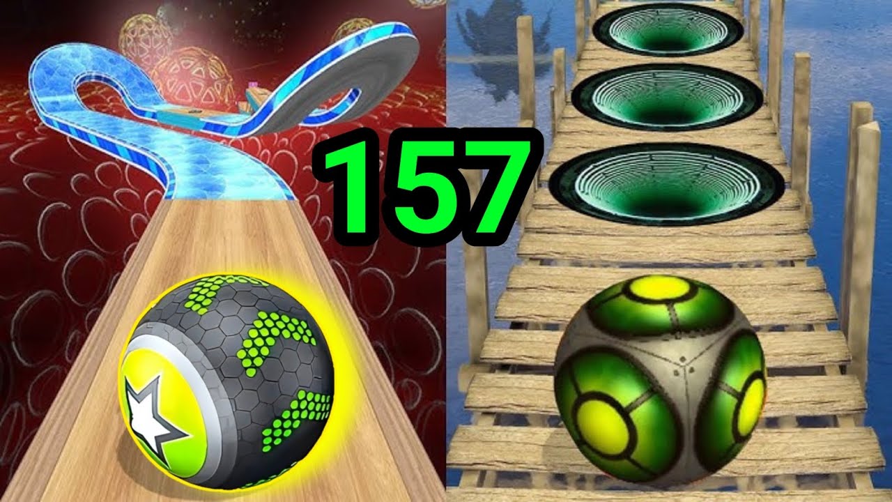 Going Balls, SpeedRun, Going Balls Portal Run Gameplay Level 157 