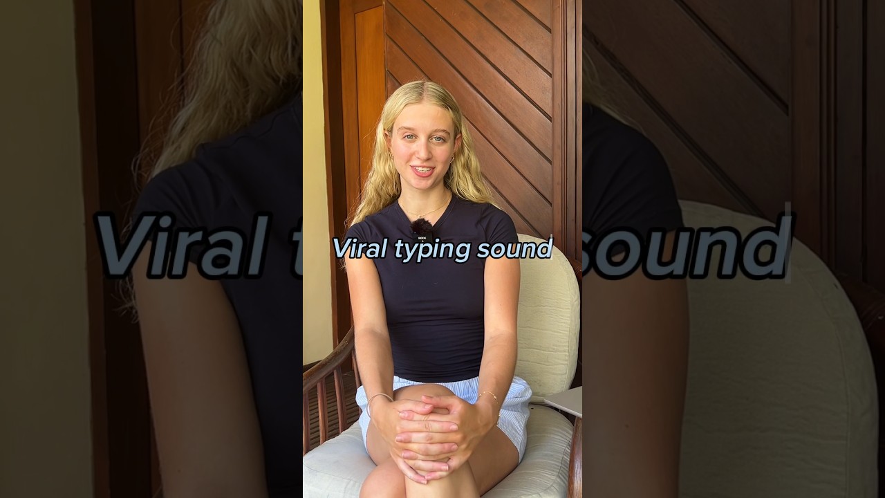 EP 2-How to do the viral typing sound👀💻 #capcut #capcuttutorial #howtoedit
