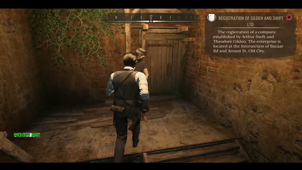 Sherlock Holmes Chapter one | Registration of Gilden and Swift Company | Entrance to the dig site