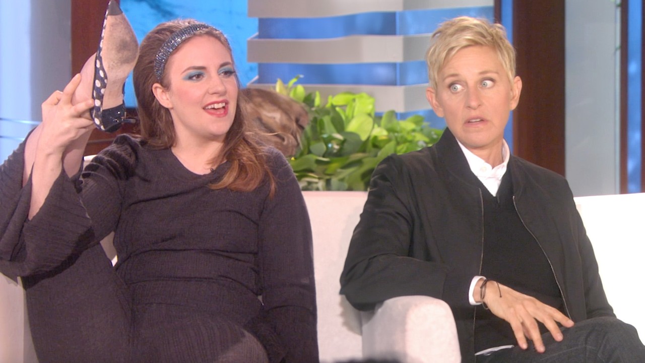 Every Time Lena Dunham Had Zero Filter on ‘Ellen’