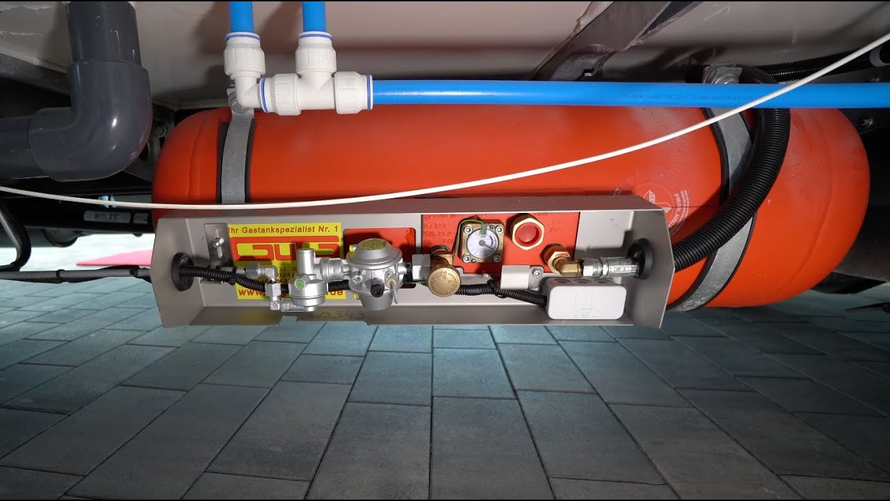 Wohnmobil Gastank 120l: LPG zum Heizen und Kochen erklärt vom Profi. Morelo LPG Festtank.
