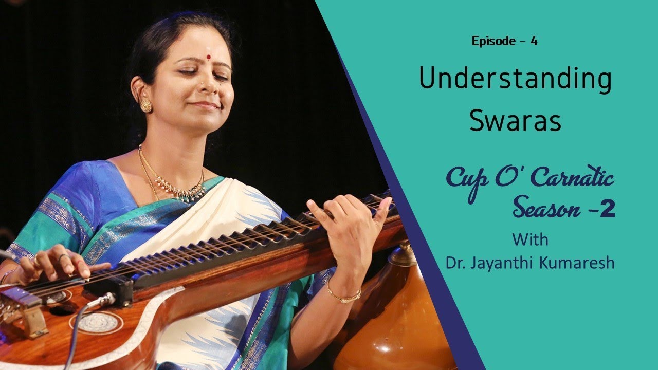 Cup O' Carnatic Season-2 with Dr. Jayanthi Kumaresh - Episode - 4 - Understanding Swaras