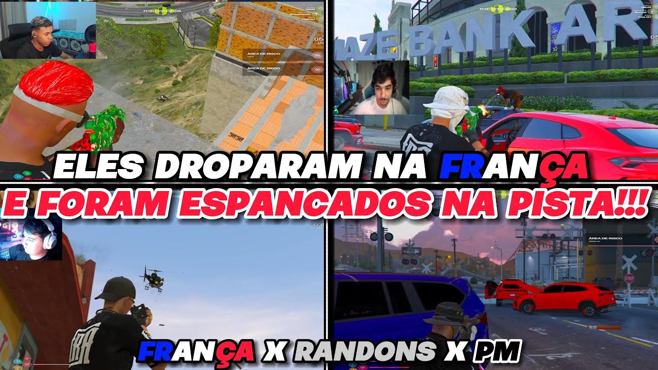 ELES DROPARAM NA FRANÇA E FORAM ESP4NC4D0S NA PISTA!!!