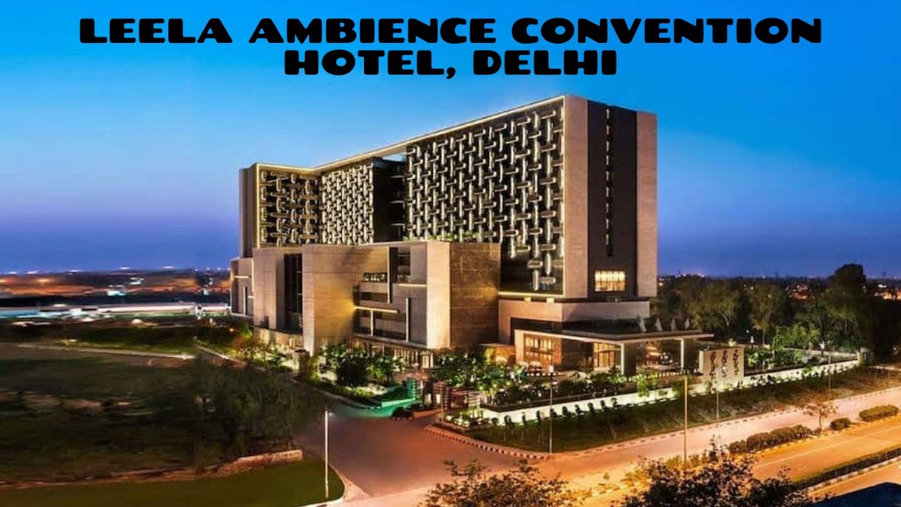 The Leela Ambience Convention Hotel(Full Tour) | Delhi 5 Star Hotel | Deluxe Room with Bathtub