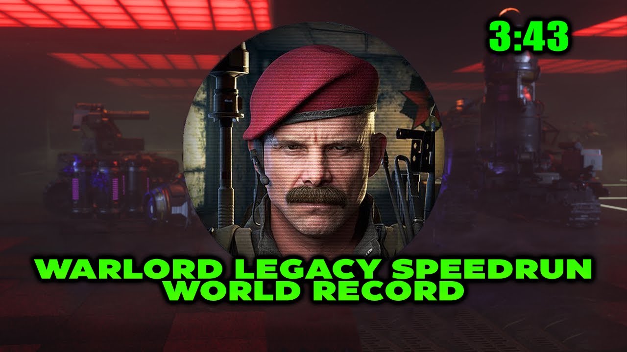 MWZ Warlord Legacy Speedrun World Record (3:43)