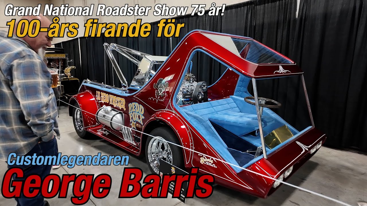 Hyllning av Customlegendaren George Barris