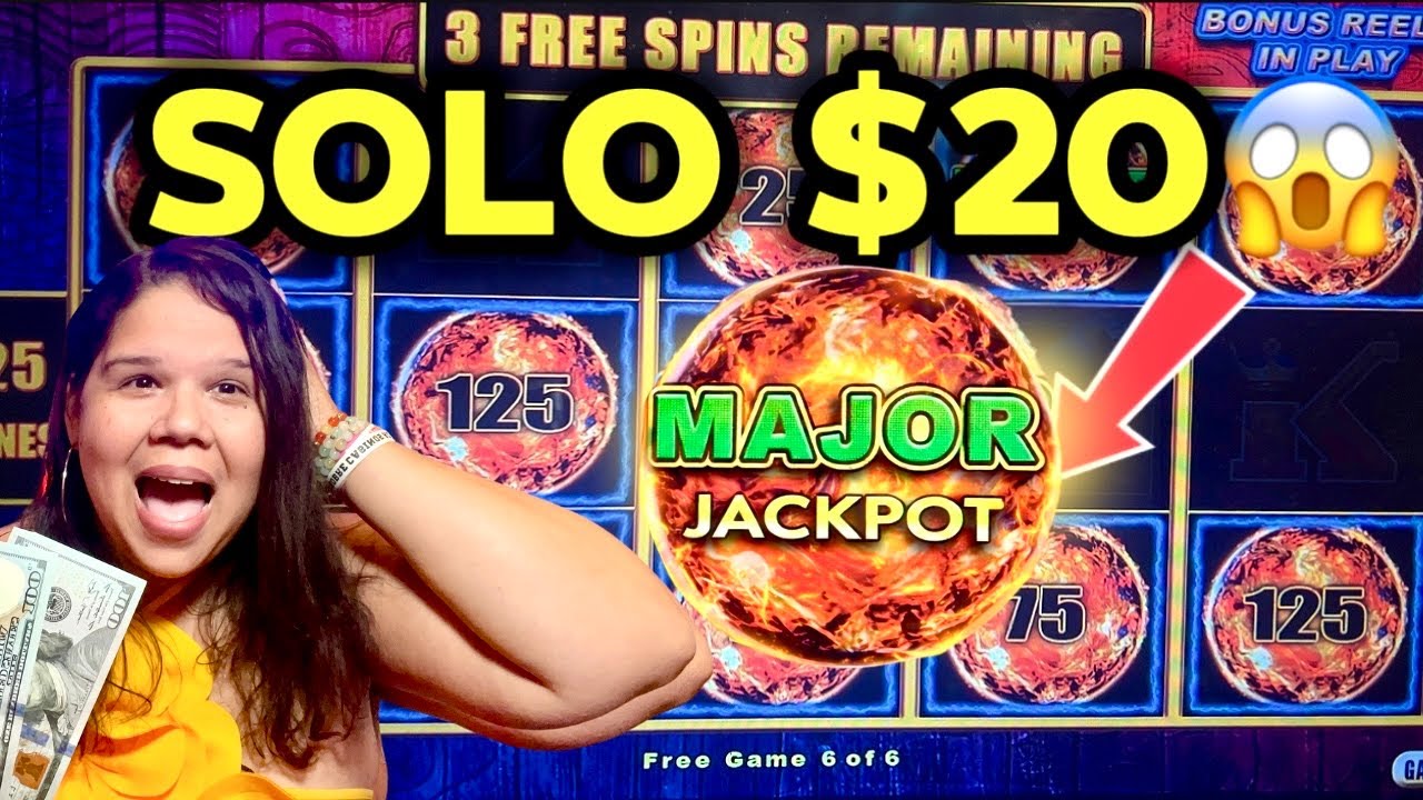 Mi esposo (el Amorcito) convirtio $20 en un MAJOR JACKPOT 😱💰