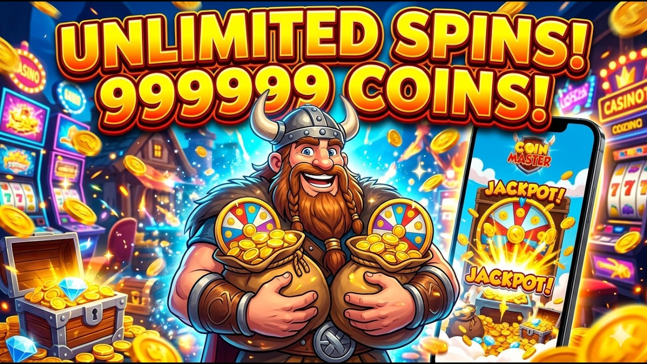 Coin Master Mod APK 2026 | Unlimited Spins & Coins Latest Version